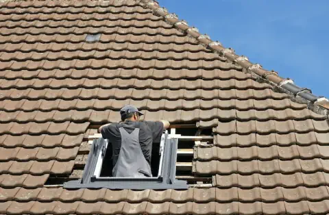 Pose de velux - Réotier